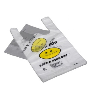 Bolsas de Compras Personalizadas con Impresión, Bolsas de Plástico HDPE para Supermercado, Bolsas Resistentes con Asas Tipo Camiseta para Comercio Minorista - Product Image 6