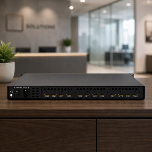 12 HD Input Streaming Encoder H.265 1080P 4k Video IPTV Hardware