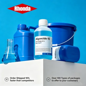RHONDA Algaecide Liquide à Action Rapide - 10 : Prévient et Élimine les Algues Bleues et Vertes pour la Purification <span class=keywords><strong>de</strong></span> l'Eau des Piscines - Product Image 3