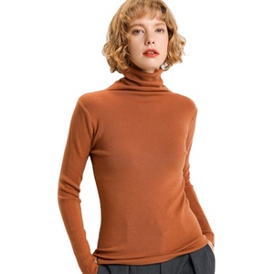 Maglione Personalizzato con LOGO all'Ingrosso per Donne, Manica Lunga, Collo Alto, Abbigliamento Femminile, Pullover Lavorato a <span class=keywords><strong>Maglia</strong></span> per Ragazze - Product Image 2