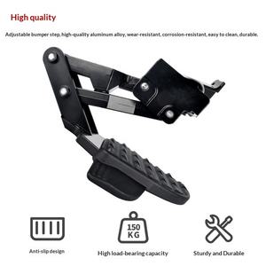 <b>For</b> 2019-2024 Dodge Ram 2500 3500 Pickup Truck Tail Gate <b>Bed</b> Rear Bumper Rear Step 4x4 Accessories Rear Running Board - Product Image 2