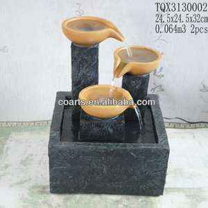 Fontaines en pierre de polyrésine avec la lumière de LED - Product Image 1