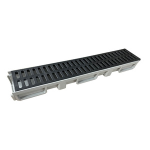 Caniveau de drainage en plastique PP haute résistance avec couvercle pour allée et jardin - Product Image 1