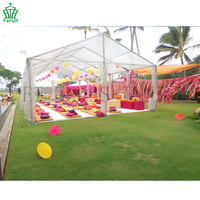 Tentes de réception extérieures neuves de marque d'usine, transparentes, 20*30m, en PVC robuste, pour mariages et fêtes, capacité 500 personnes