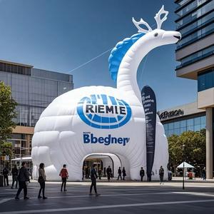 Modelo Inflable Gigante Personalizado de 12 pies, Mascota de Tela Oxford para Promoción de Apertura de Supermercados, Ferias Comerciales y Eventos - Product Image 1