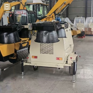 Hot bán DIESEL ánh sáng tháp kỹ thuật chiếu sáng tháp di động máy phát điện chiếu sáng tháp - Product Image 3