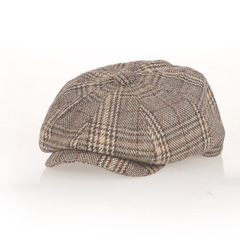 Chapeau plat pour enfants, style gavroche, tendance rétro occidentale, pour l'automne et l'hiver, pour tout-petits et enfants - Product Image 6