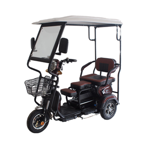 Scooter électrique à 3 roues certifié EN15195, 48 V, carrosserie ouverte, motorisé, 1000 W, vélo cargo à trois roues pour personnes handicapées, EEC - Product Image 3