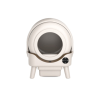 Bac à litière automatique électrique pour chat, toilette intelligente pour chat de 80 L, isolation des odeurs, nettoyage entièrement automatique pour chats
