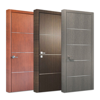Designs de portes en bois WPC modernes pour l'intérieur des pièces au Bangladesh, au Pakistan, en Turquie, aux Philippines, au Liban, au Brésil, à Dubaï, en Suède et en Éthiopie