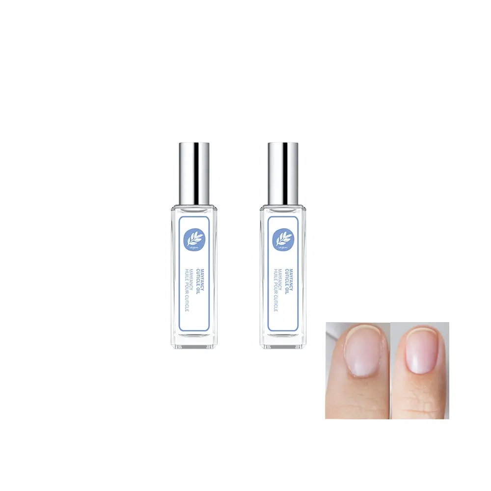 Mayfantasy fabricant privé personnalisé votre Logo naturel biologique hydratant meilleure huile de cuticule pour mains sèches vernis à ongles