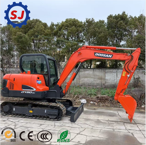 รถขุดตีนตะขาบ Doosan DX60-9C DX60 มือสอง ขนาด 6 ตัน เหมาะสำหรับงานก่อสร้างและเกษตรกรรม - Product Image 6
