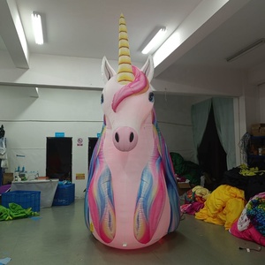 Jenor Taille Personnalisée Licorne <span class=keywords><strong>Gonflable</strong></span> Modèle de Dessin Animé <span class=keywords><strong>Gonflable</strong></span> Animal pour Événement à Thème - Product Image 5