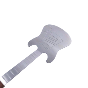 Outils de barbecue <span class=keywords><strong>ustensiles</strong></span> de cuisine en acier inoxydable fourchette à barbecue et pelle avec manche en bois - Product Image 3