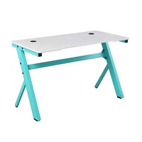 Table PC de jeux en forme de z, ordinateur, avec jambes, bureau pc, ordinateur