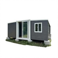 Maison conteneur démontable à assemblage rapide de 30 pieds, panneaux sandwich isolés, dortoir temporaire modulaire pour personnel, site éloigné, moderne