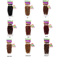 Extensions de tresses économiques et élégantes en fibres synthétiques haute température, 20 pouces, 100g, style cheveux mongols, faciles à installer, réutilisables et polyvalentes