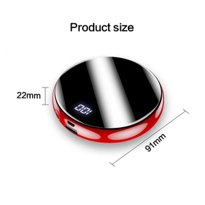 <span class=keywords><strong>Mini</strong></span> portátil 10000Mah <span class=keywords><strong>Micro</strong></span> USB espejo pantalla Digital Banco de la energía para teléfonos móviles - Product Image 5