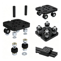 Pelat Gantry Roda-V Mini untuk Rel V-Slot OpenBuilds Printer 3D CNC