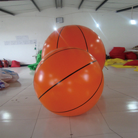 Ballon suspendu de sphère flottante de publicité gonflable d'éclairage LED de haute qualité avec 1 an de garantie