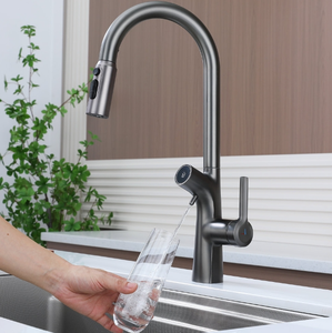 <span class=keywords><strong>Rubinetto</strong></span> <span class=keywords><strong>Moderno</strong></span> Bestseller per <span class=keywords><strong>Cucina</strong></span> con Purificatore d'Acqua Estraibile, <span class=keywords><strong>Rubinetto</strong></span> Domestico 4-in-1 per Acqua Fredda e Calda per Lavello - Product Image 1