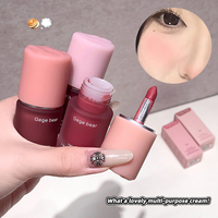 Crème Minérale Multi-Usages Velours Matifié Gege Little Bear pour Lèvres et Joues, Waterproof, Effet Lèvres Glacées, Sexy Goddess