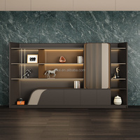 Bureau de direction Zitai Designer Original, moderne et élégant, en MDF de qualité E0 avec un grand espace de rangement, haut de gamme pour PDG