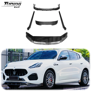 Kit Carrozzeria in Fibra di Carbonio Stile MT per Maserati Grecale GT MODENA TROFEO 2022+ Upgrade: Labbro Anteriore, Diffusore Posteriore, Minigonne Laterali, Spoiler - Product Image 1