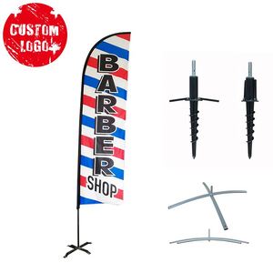 Vận Chuyển Nhanh Chóng Chất Lượng Tốt Sự Kiện Bãi Biển Gió Cờ Quảng Cáo Ngoài Trời Cánh Buồm Biểu Ngữ - Product Image 1