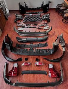 ชุดแต่งกันชนหน้า WELIFTRICH คุณภาพสูง รุ่นอัพเกรด ไฟ LED ใหม่ สำหรับ Lexus GX400 Gx460 ปี 2010-2023 แบบ Bolt-On สีดำ - Product Image 3