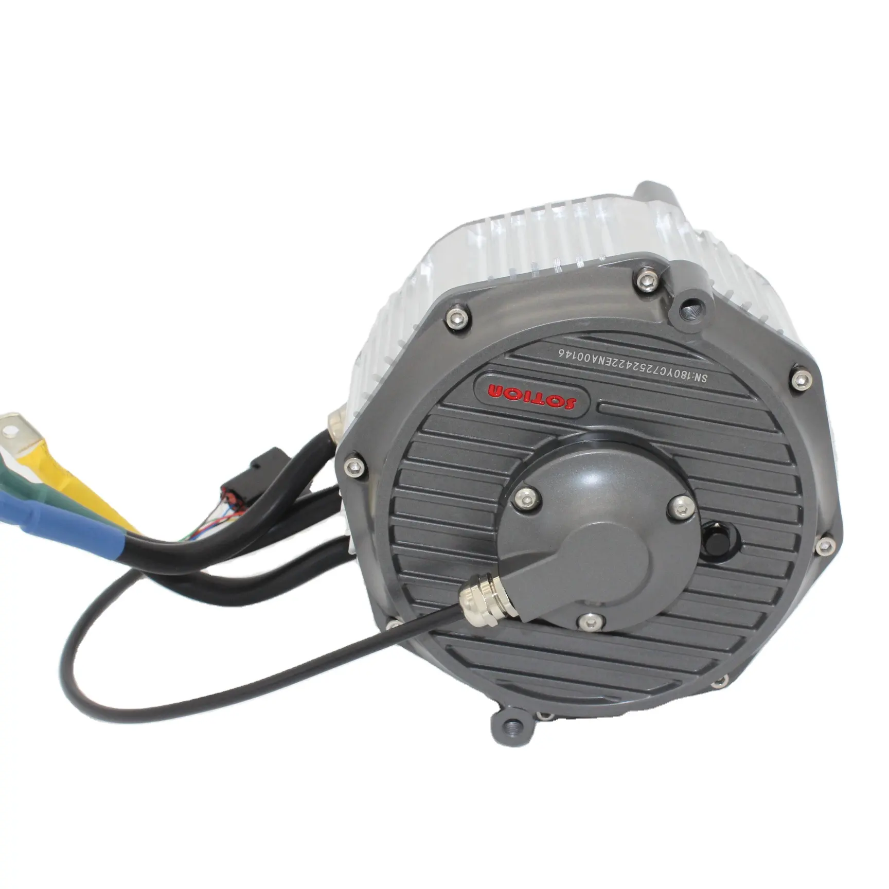 Surron ışık arı elektrik Dirtbike için şanzıman olmadan Dc Motor 72v 13kw orta tahrik motoru