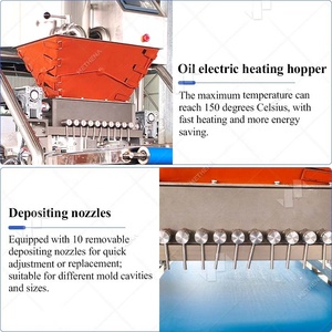 Offre Spéciale : Machine Manuelle de Fabrication de Chocolat, Ligne de Production de Bonbons Gélifiés, <span class=keywords><strong>Mini</strong></span>-Ligne de Fabrication de Sucettes et Confiseries à la Gélatine – Fabriqué en Chine - Product Image 4
