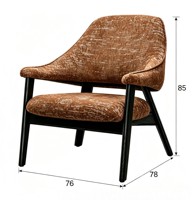 Canapé inclinable moderne et durable en bois pour la maison, le bureau et l'hôtel