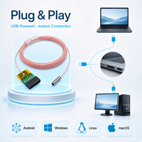 Module de caméra USB miniature jetable OCHTA10 1,0 mm 400x400 120FOV 30 FPS étanche pour inspection industrielle par endoscope