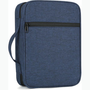 Estuche para Biblia con Diseño Nuevo y Color Personalizado, Bolsa de Almacenamiento para Libros con Relieve, Bolsillo con Cremallera, Funda para Biblia de Estudio, Muestra Gratuita - Product Image 3