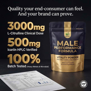 NuCoreBio OEM Marque Privée 40% Icariine Betterave Ginseng Rouge Coréen Triple Adaptogène Extrait Herbal 30 Sachets Oxyde Nitrique - Product Image 5