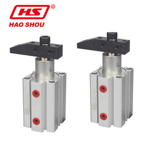 Cilindro Neumático de Ángulo Recto Hao Shou HPB con Cuerpo de Aluminio y Sensor para Automatización Industrial - Product Image 5