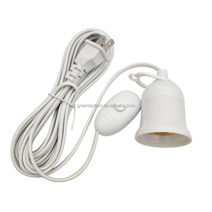 Đèn chủ E27 ổ cắm với chuyển đổi cáp E27 <span class=keywords><strong>Extender</strong></span> đèn cơ sở chủ Power Cord Cable EU/chúng tôi cắm cho đèn chùm Mặt dây chuyền bóng đèn - Product Image 1