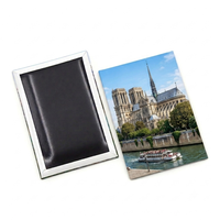 Aimant de réfrigérateur rectangulaire personnalisé de haute qualité en métal, design promotionnel, souvenir de Paris et de Londres, pour la décoration