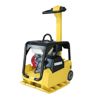 Compacteur de chaussée d'asphalte de haute qualité Compacteur de sol Compacteur de sol Compacteur de plaque d'essence diesel Disponible en stock