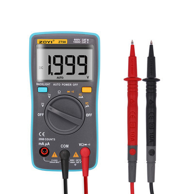 Digital High Precision Pocket Automatic Range Multimeter ZT102 Made in China/Guatemala Brand Na