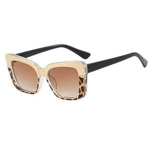 Kedun <b>Square</b> Color Block UV400 Polarized Women Sunglasses Fashion Sun Protection Street Style High-end European American Trend - Product Image 5