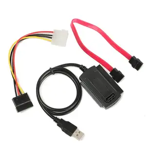 SATA/PATA/IDE כונן ל-usb 2.0 מתאם ממיר כבל עבור 2.5 / 3.5 אינץ כונן קשיח