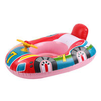 Flotteur de piscine gonflable pour enfants avec klaxon de roue de siège Eco-friendly PVC EN-71 Certified Child Swim Toy YHSBUY 62x44x25cm