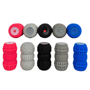 Biểu Tượng Tùy Chỉnh Rung Bọt Con Lăn Masajeadora Rung Tập Thể Dục Massage Bóng Silicone Đậu Phộng Con Lăn Cho Yoga Tập Thể Dục - Product Image 2