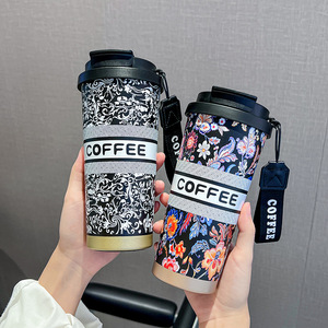 Custom Modern Portable <strong>Princess</strong> Flower Language Series Vacuum Insulated Double Drinking Cup Stainless Steel Thermos Coffee <strong>Mug</strong> - Product Image 5