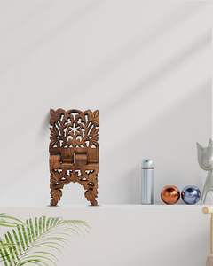 <span class=keywords><strong>Rayer</strong></span> Quran oración libro soporte hecho a mano madera grabado personalizable decoración del hogar regalo de vacaciones - Product Image 2