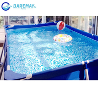Piscine gonflable en PVC renforcé, piscine familiale hors sol pour l'extérieur, avec certification CE ROHS, pour jardin, villa