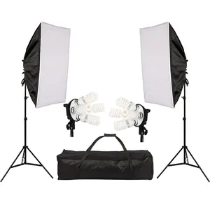 50x70cm Softbox Soft Box with E27 Lamp Holder Photography Studio Light Photographic Equipment Parts 5400-5500K Shenghui CN;ZHE