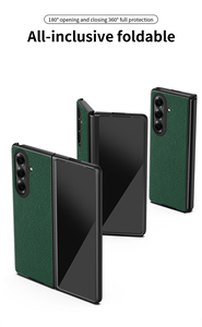 Funda Protectora Plegable de Cuero PU+ con Diseño Nuevo, a Prueba de Golpes, para Teléfono Móvil Z Fold/Flip 3/4/5/<span class=keywords><strong>6</strong></span>/7 - Product Image 6